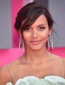 Jessica Lucas at Pink Carpet during the 2nd Canneseries - International Series Festival : Day 5 in Cannes, France