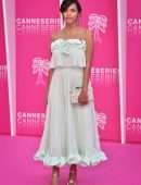 Jessica Lucas at Pink Carpet during the 2nd Canneseries - International Series Festival : Day 5 in Cannes, France
