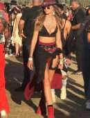 Josephine Skriver at the Coachella Valley Music And Arts Festival in Indio