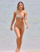 Joy Corrigan Lingerie Photoshoot on Miami Beach