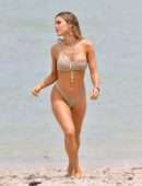 Joy Corrigan Lingerie Photoshoot on Miami Beach
