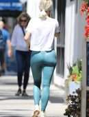 Julianne Hough Booty in Tights at Joan's On Third in LA