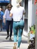 Julianne Hough Booty in Tights at Joan's On Third in LA