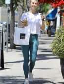 Julianne Hough Booty in Tights at Joan's On Third in LA