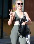 Julianne Hough Leaving a Gym in Studio City