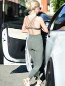 Julianne Hough Leaving a Gym in Studio City