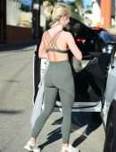 Julianne Hough Leaving a Gym in Studio City