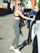 Julianne Hough Leaving a Gym in Studio City