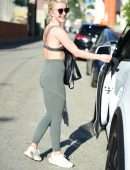 Julianne Hough Leaving a Gym in Studio City