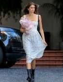 Kaia Gerber Leaving a Talita Von Furstenberg for DVF Event in West Hollywood