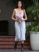Kaia Gerber Leaving a Talita Von Furstenberg for DVF Event in West Hollywood
