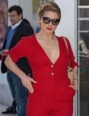 Katheryn Winnick Outside the Hotel Martinez in Cannes