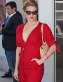 Katheryn Winnick Outside the Hotel Martinez in Cannes
