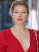 Katheryn Winnick Outside the Hotel Martinez in Cannes