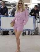Katheryn Winnick Outside the Hotel Martinez in Cannes