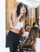Kendall Jenner Pokies, Out in Beverly Hills