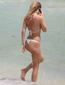 Kimberley Garner in Bikini on the Beach in Miami