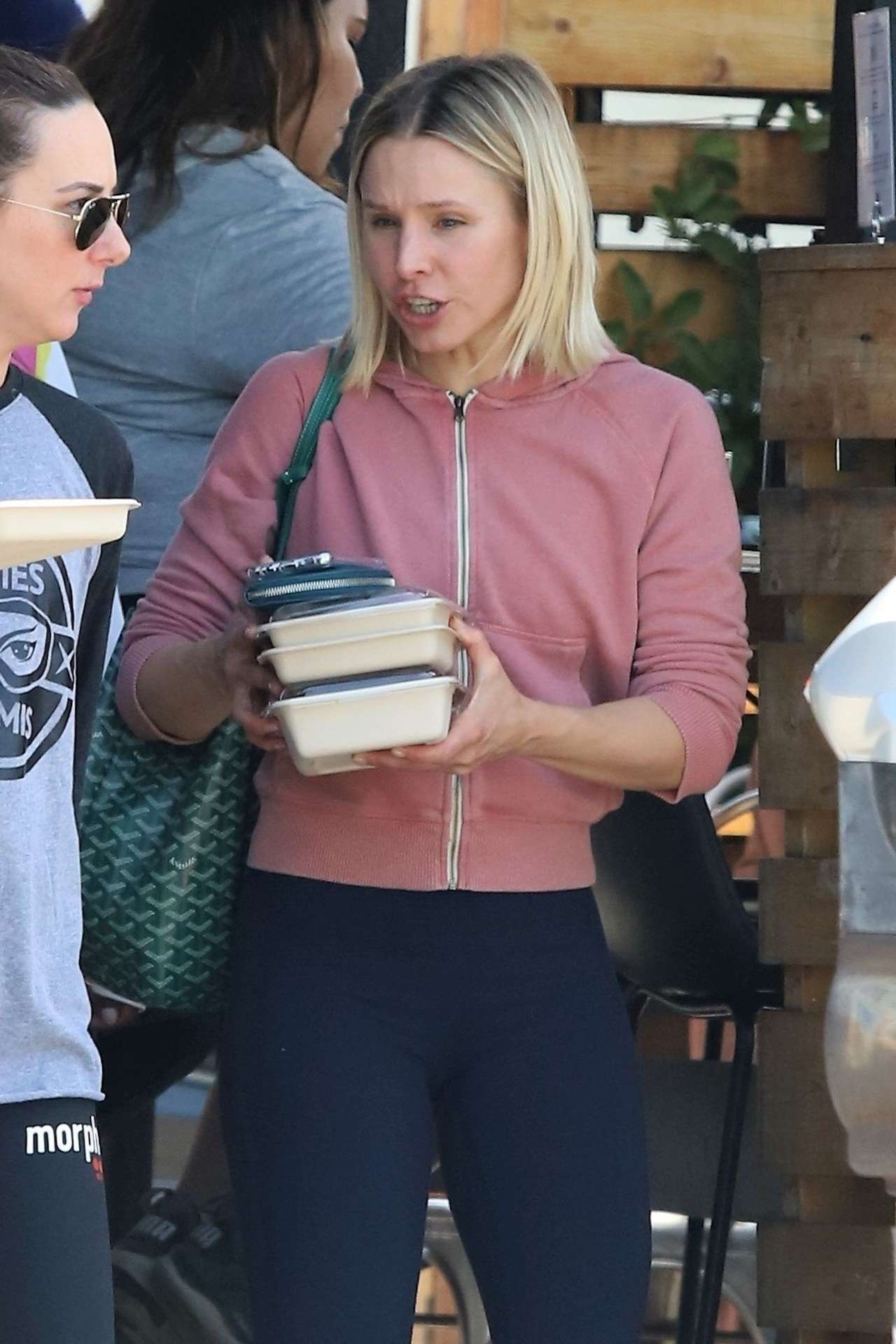 Kristen Bell Leaving for Lunch in Los Angeles