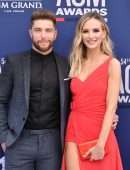 Lauren Bushnell at 54th Academy of Country Music Awards in Las Vegas