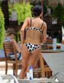 Lilly Becker in Bikini by a Pool in Miami