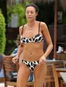 Lilly Becker in Bikini by a Pool in Miami