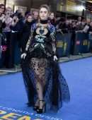 Lily Collins at the Premiere of ‘Extremely Wicked, Shockingly Evil and Vile’ in London