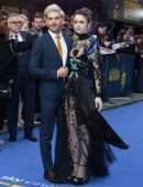 Lily Collins at the Premiere of ‘Extremely Wicked, Shockingly Evil and Vile’ in London