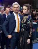 Lily Collins at the Premiere of ‘Extremely Wicked, Shockingly Evil and Vile’ in London