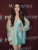 Lily Collins at the Premiere of 'Les Miserables' in NYC