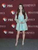 Lily Collins at the Premiere of 'Les Miserables' in NYC