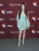 Lily Collins at the Premiere of 'Les Miserables' in NYC