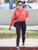 Lucy Hale Outside Joan's on Third in Studio City