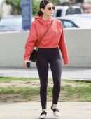 Lucy Hale Outside Joan's on Third in Studio City