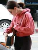 Lucy Hale Outside Joan's on Third in Studio City
