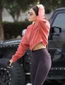 Lucy Hale Outside Joan's on Third in Studio City