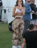 Madison Beer Licking Ice-Cream at the Coachella Valley Music And Arts Festival in Indio