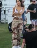 Madison Beer Licking Ice-Cream at the Coachella Valley Music And Arts Festival in Indio