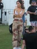 Madison Beer Licking Ice-Cream at the Coachella Valley Music And Arts Festival in Indio