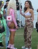 Madison Beer Licking Ice-Cream at the Coachella Valley Music And Arts Festival in Indio