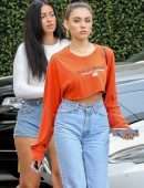 Madison Beer and Cindy Kimberly Outside the Epione Clinic in Beverly Hills
