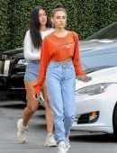 Madison Beer and Cindy Kimberly Outside the Epione Clinic in Beverly Hills