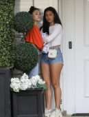 Madison Beer and Cindy Kimberly Outside the Epione Clinic in Beverly Hills