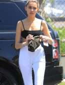 Madison Beer at a Nail Salon in Beverly Hills