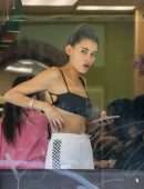 Madison Beer at a Nail Salon in Beverly Hills