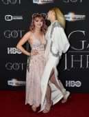 Maisie Williams Grabbed Sophie Turner Butt at 'Game of Thrones' Season 8 Premiere in Belfast