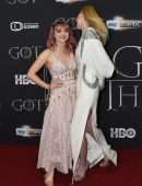 Maisie Williams Grabbed Sophie Turner Butt at 'Game of Thrones' Season 8 Premiere in Belfast