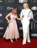 Maisie Williams Grabbed Sophie Turner Butt at 'Game of Thrones' Season 8 Premiere in Belfast