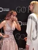 Maisie Williams Grabbed Sophie Turner Butt at 'Game of Thrones' Season 8 Premiere in Belfast