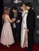 Maisie Williams Grabbed Sophie Turner Butt at 'Game of Thrones' Season 8 Premiere in Belfast