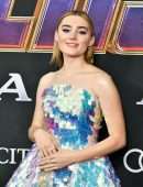 Meg Donnelly at the Premiere of 'Avengers: Endgame' in LA